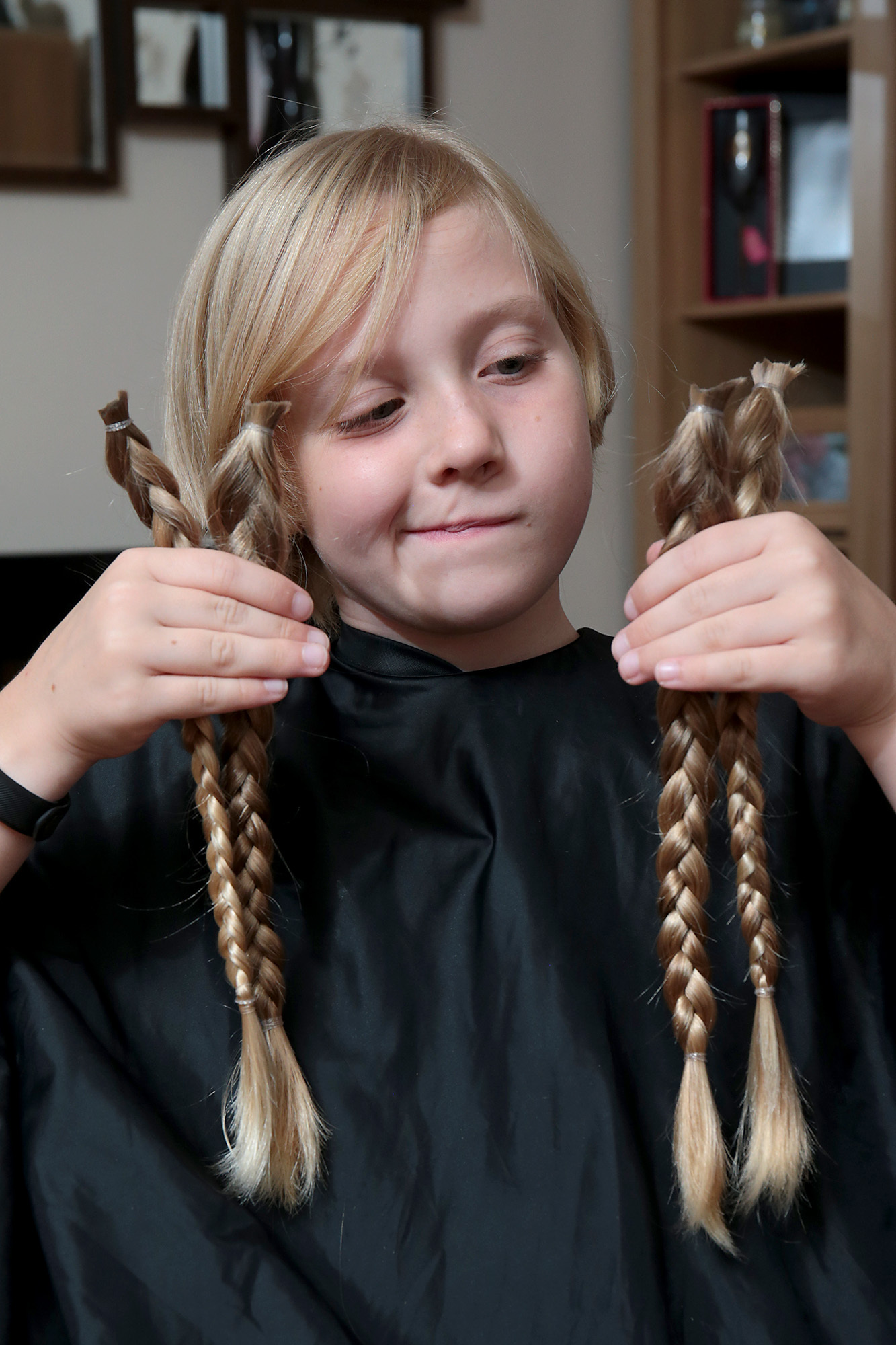 cutting off hair for charity